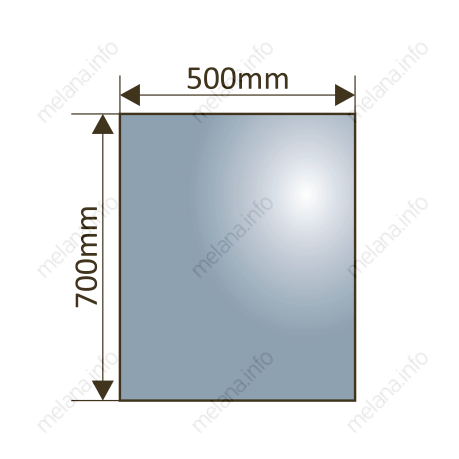 изображение Зеркало Melana-5070 MLN-LED052-1 с LED-подсветкой от Магия Воды