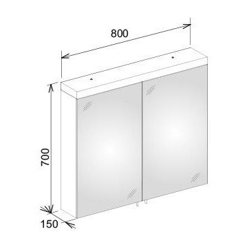 изображение Зеркальный шкаф Keuco Royal Reflex 24203171301 от Магия Воды