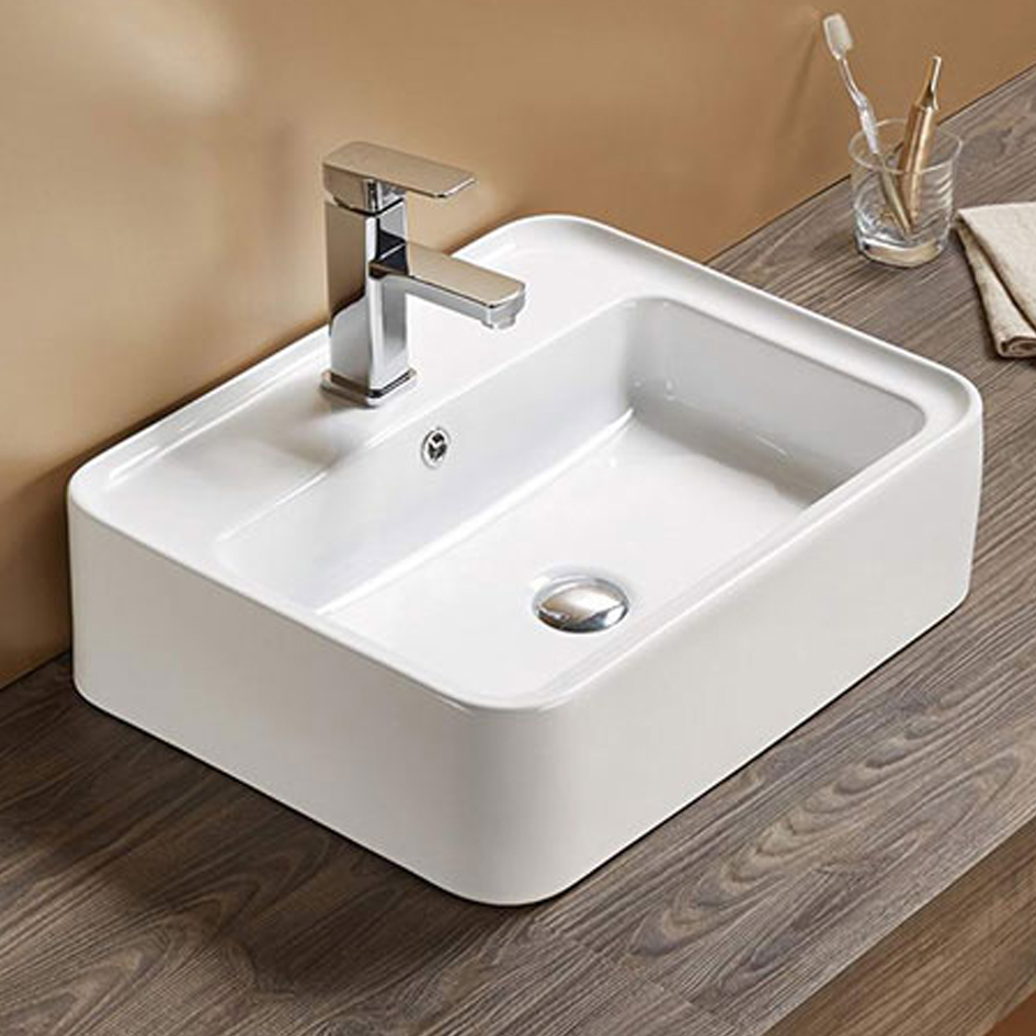 изображение Раковина накладная Melana 78355-805 прямоугольная 52,5 см от Магия Воды