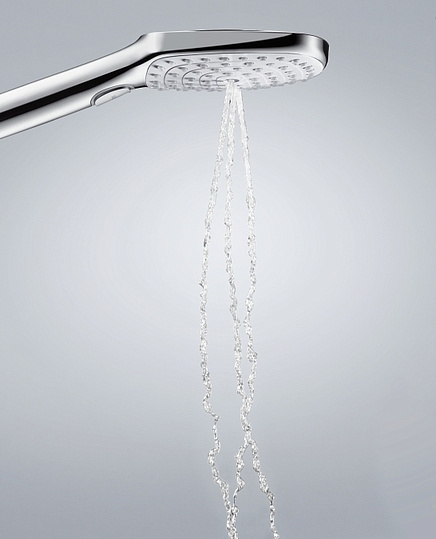 изображение Ручной душ Hansgrohe Raindance Select 120 Air 3jet (хром/белый) 26520400 от Магия Воды