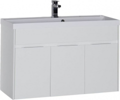 изображение Тумба с раковиной Aquanet Латина 00212837 100 см от Магия Воды