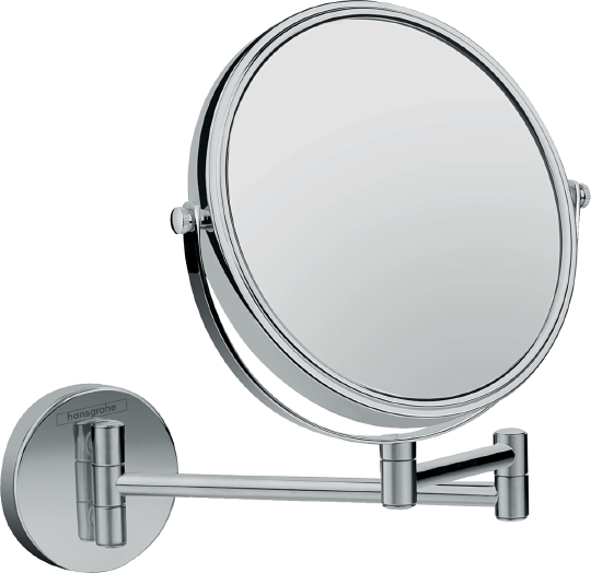 изображение Косметическое зеркало без подсветки Hansgrohe Logis Universal 73561000 от Магия Воды