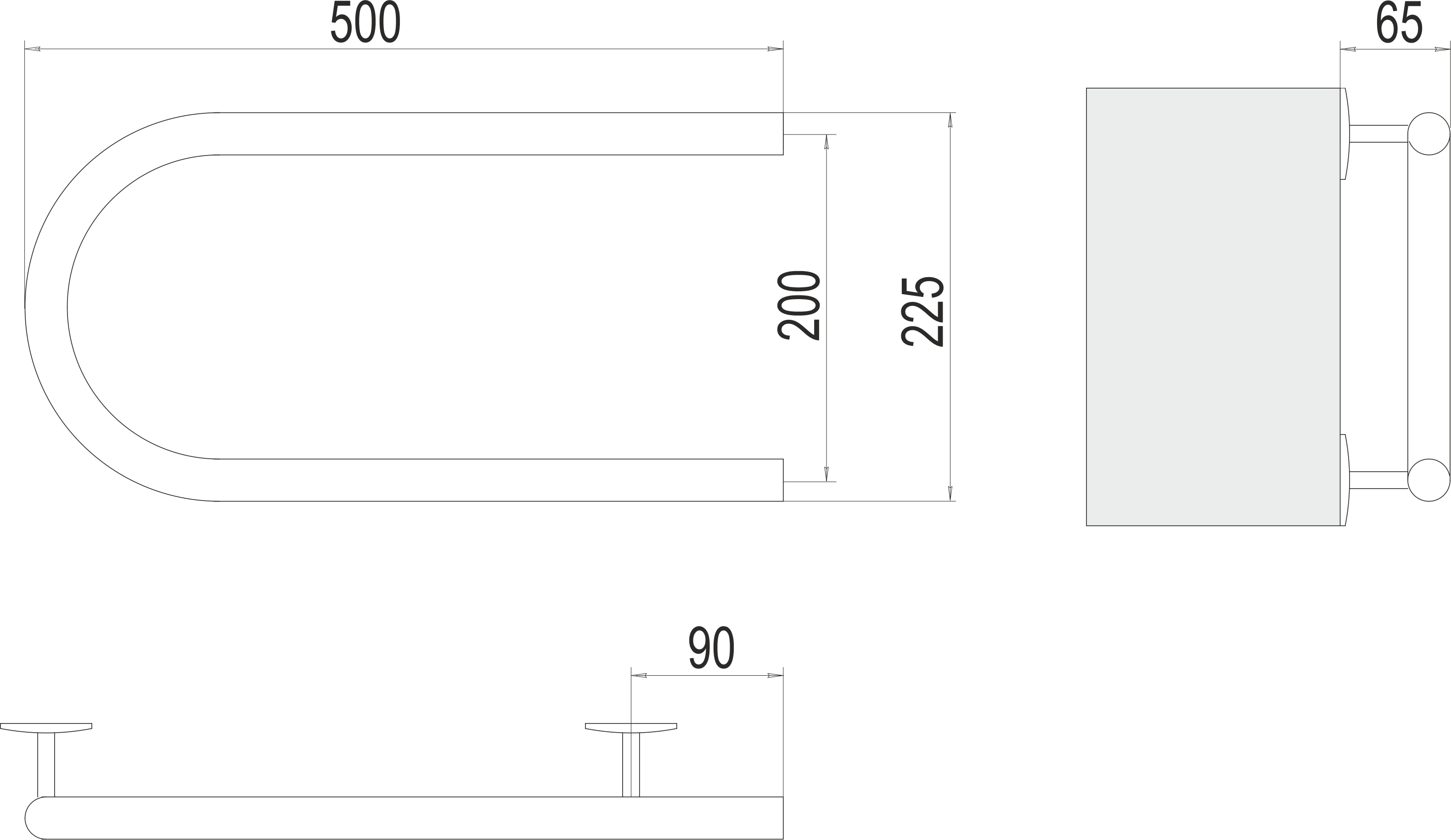 изображение Полотенцесушитель электрический Terminus Электро 25 П-обр 4620768883934 500х200 от Магия Воды