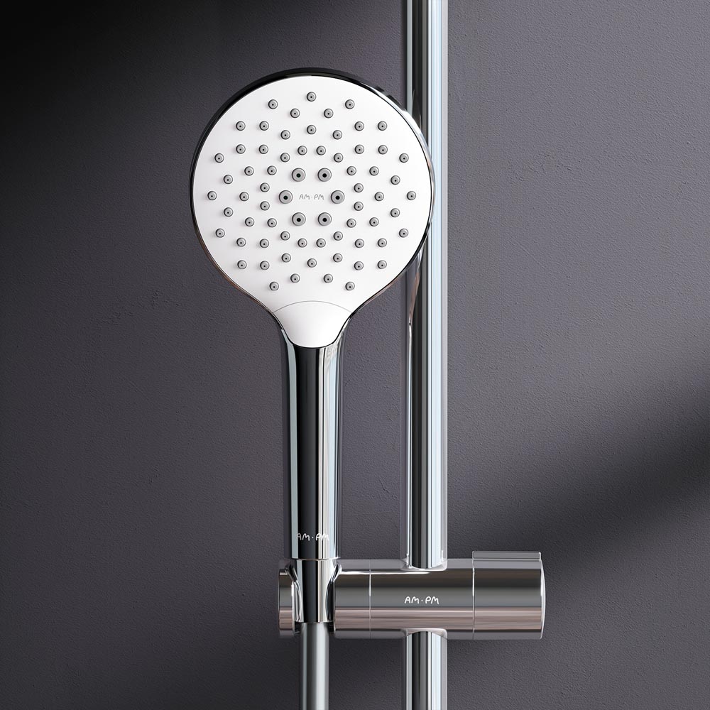 изображение Душевая система с ванно-душевым термостатическим смесителем AM.PM Like F0780564 от Магия Воды