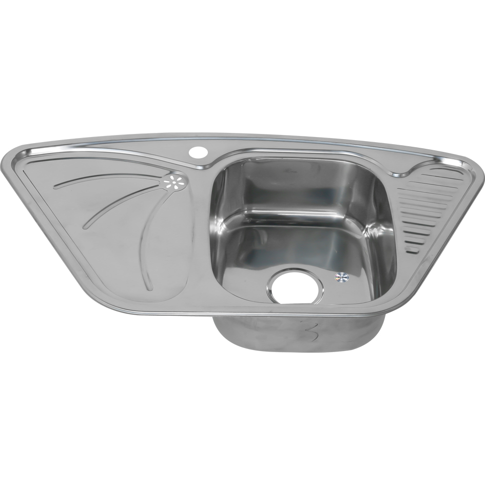 изображение Кухонная мойка из стали Melana 9550А 222 A t (*7) прямоугольная 95 см от Магия Воды