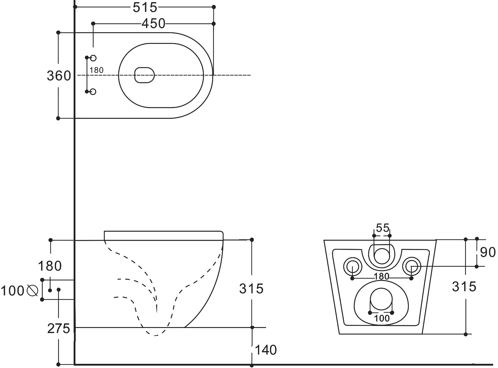 изображение Унитаз подвесной Aquanet Rimless Cetus 2.0 W с сиденьем микролифт от Магия Воды