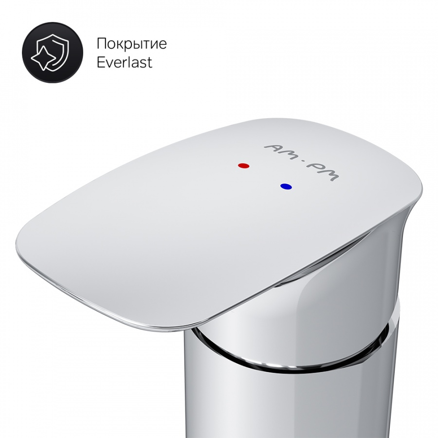 изображение Смеситель на борт ванны AM.PM Inspire V2.0 F50A01300 трёхсекционный хром от Магия Воды