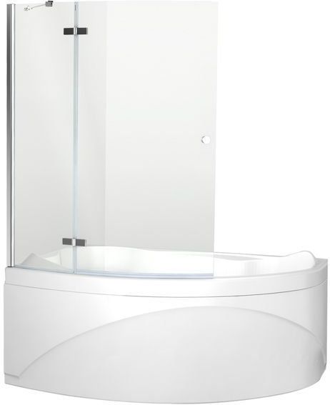 изображение Шторка для ванны Aquanet Beta 2 NF7221-2 hinge L прозрачное стекло от Магия Воды