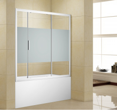 изображение Шторка для ванны Aquanet Practic AE10-B-180H150U-CP прозрачное стекло от Магия Воды