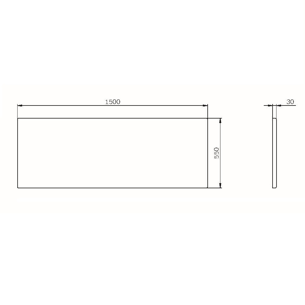изображение Панель фронтальная для ванны AM.PM Func W84A-150-070W-P 150х70 от Магия Воды