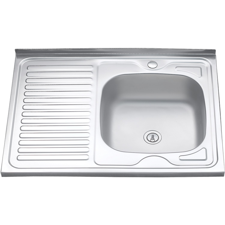 изображение Кухонная мойка из стали Melana 8060 R 072 t R (*20) прямоугольная 80 см от Магия Воды