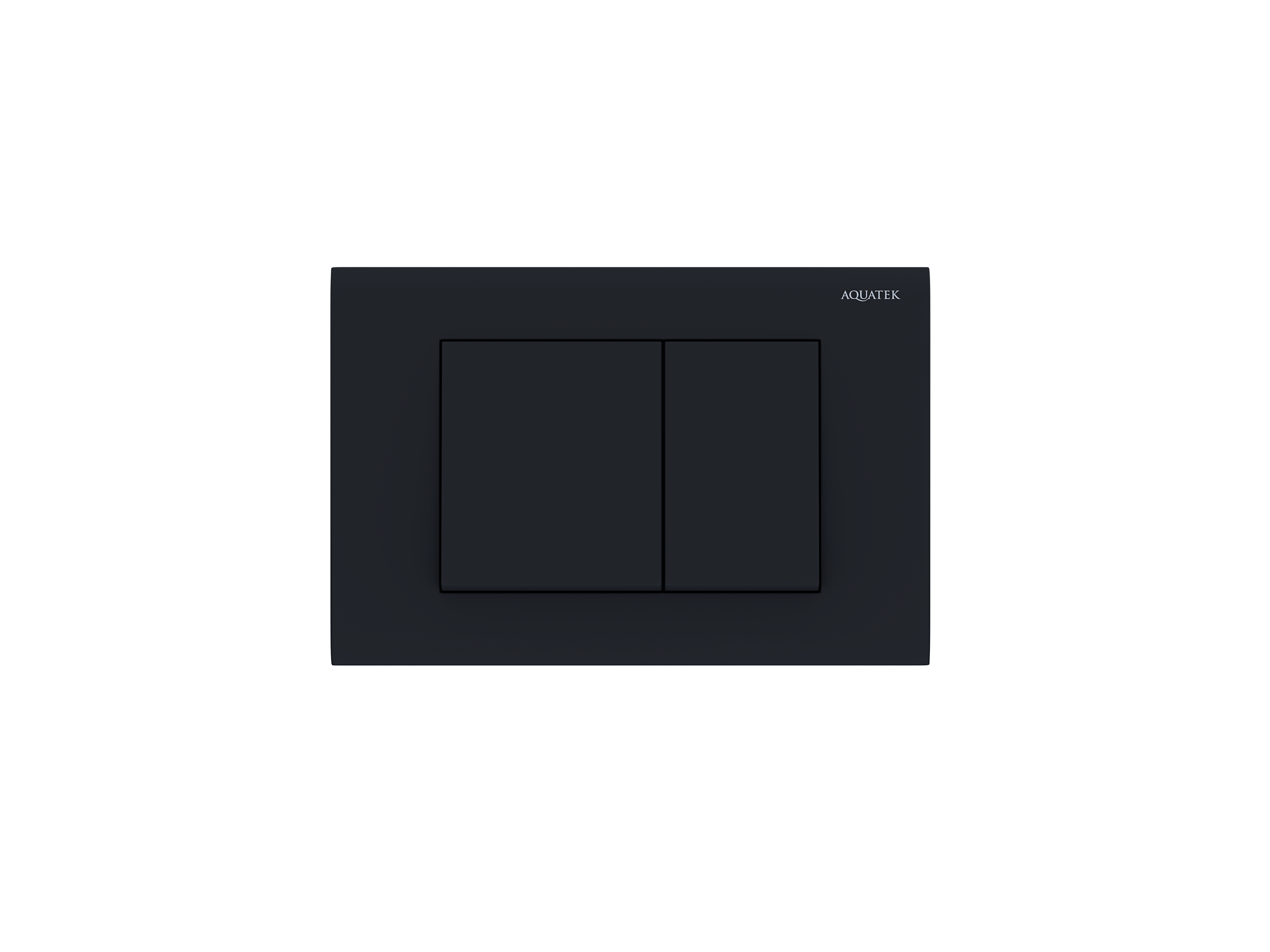 изображение KDI-0000012 (001D) Панель смыва Черная матовая (клавиши квадрат) от Магия Воды