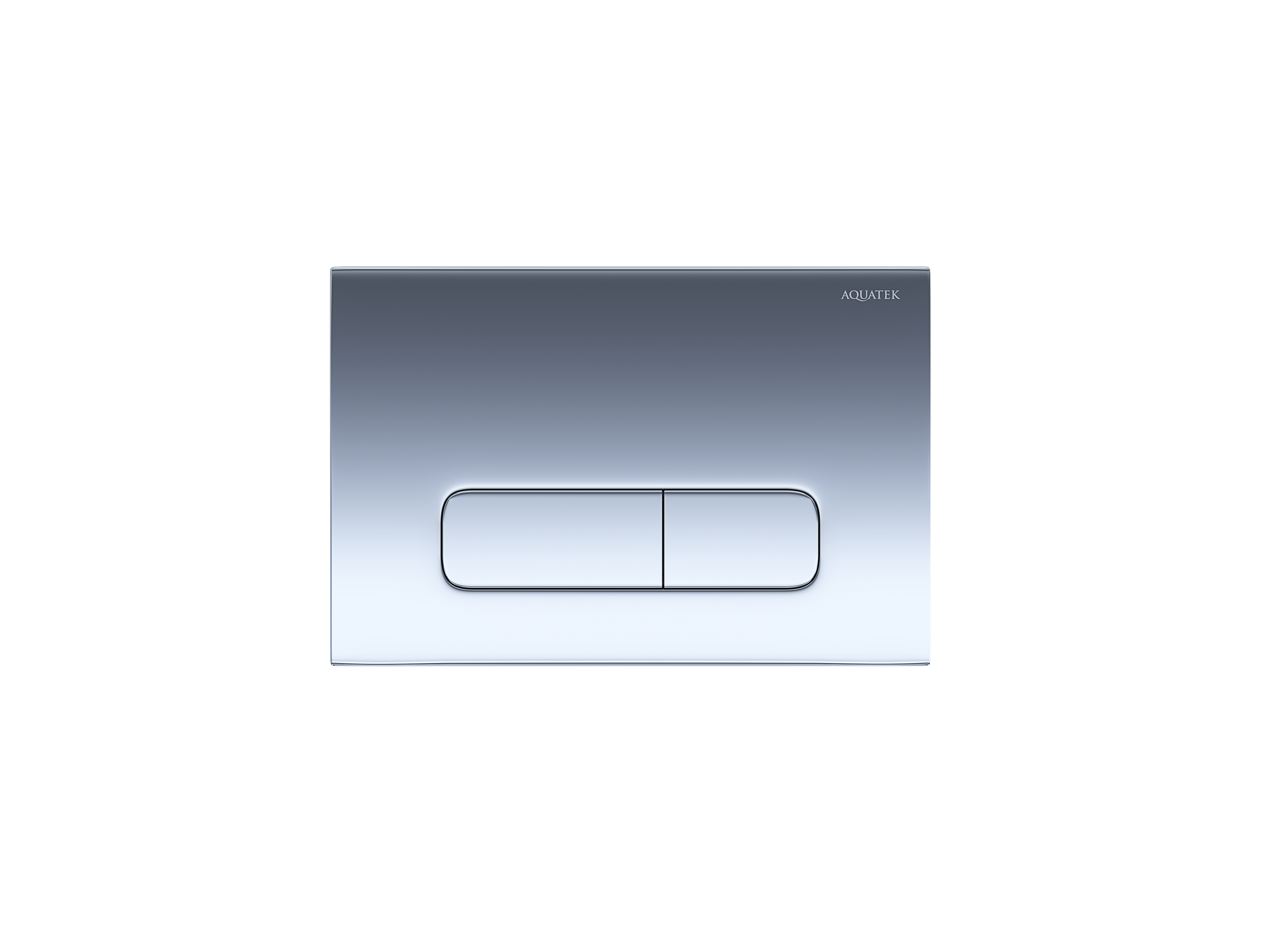 изображение KDI-0000016 (002B) Панель смыва Хром глянец (клавиши прямоугольные) от Магия Воды