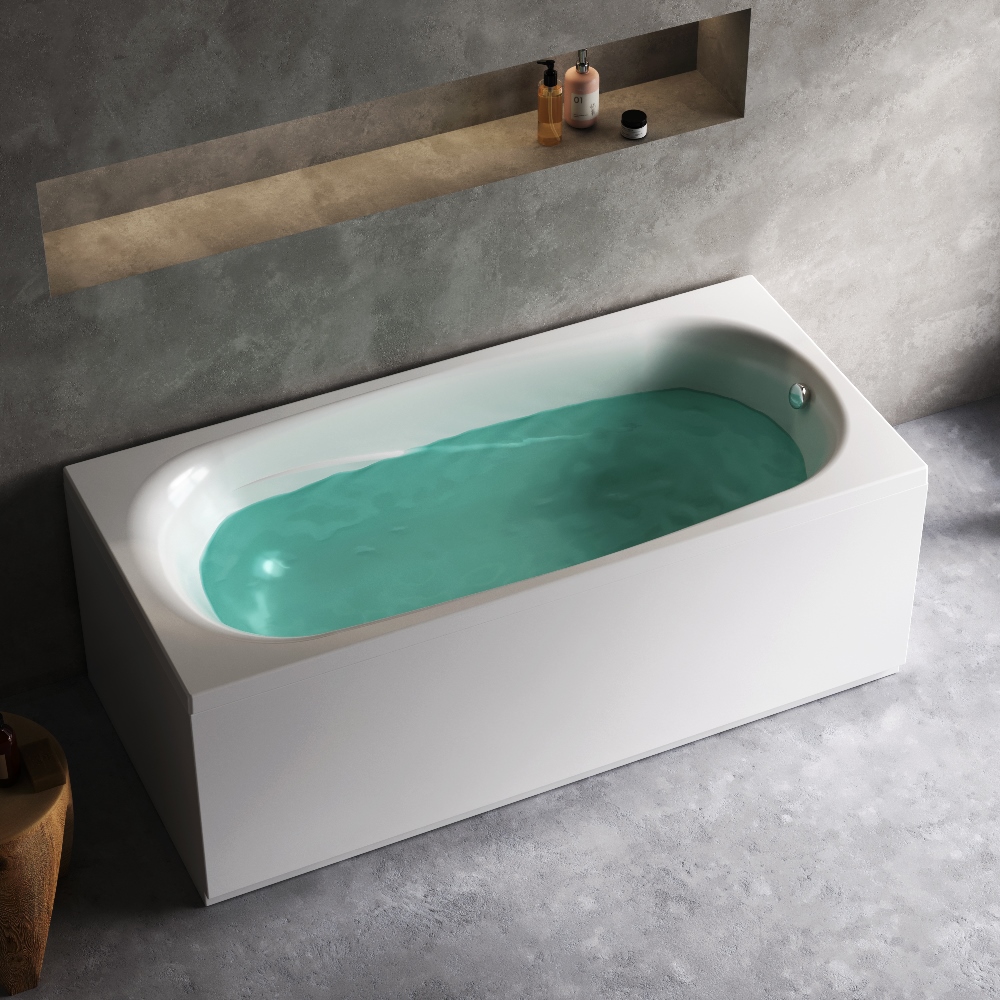 изображение Ванна акриловая Damixa Willow WILL-150-070W-A 150х70 от Магия Воды
