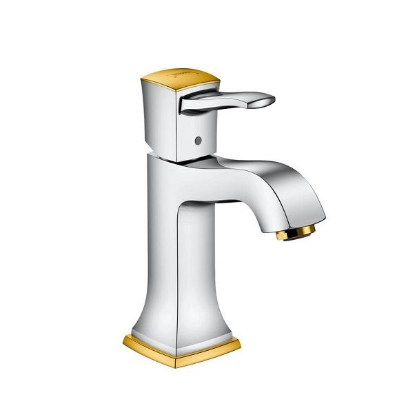 изображение Смеситель для раковины Hansgrohe Metropol Classic хром/золото 31300090 от Магия Воды