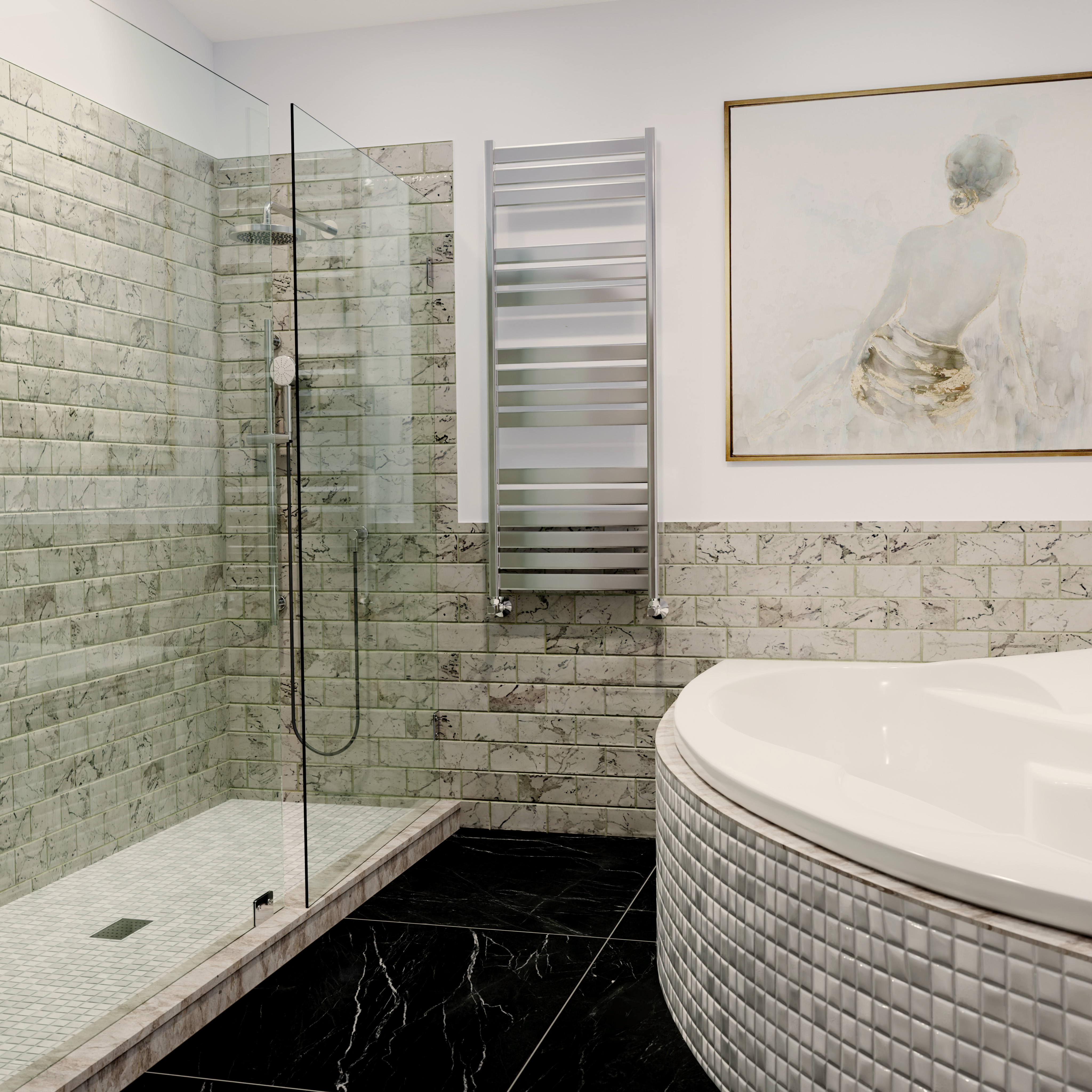 изображение Полотенцесушитель водяной Terminus Латте П16 4670078530721 500х1400 от Магия Воды