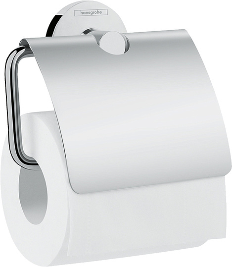 изображение Держатель туалетной бумаги с крышкой Hansgrohe Logis Universal 41723000 от Магия Воды