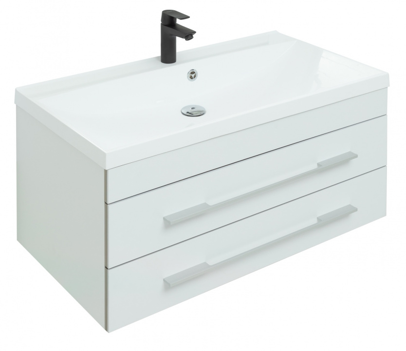 изображение Тумба с раковиной Aquanet Верона 00281098 90,2 см от Магия Воды