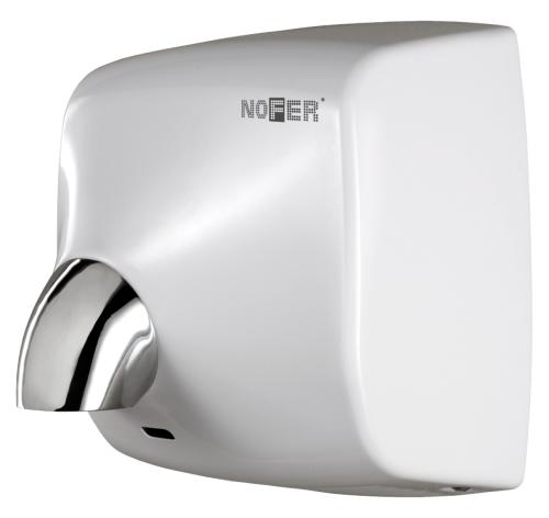 изображение Сушилка для рук NOFER WIND FLOW автоматическая 2450 W белая 01151.W от Магия Воды