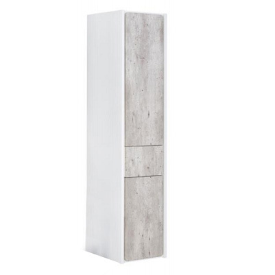 изображение Шкаф - колонна Roca Ronda L белый матовый/бетон ZRU9303005 от Магия Воды