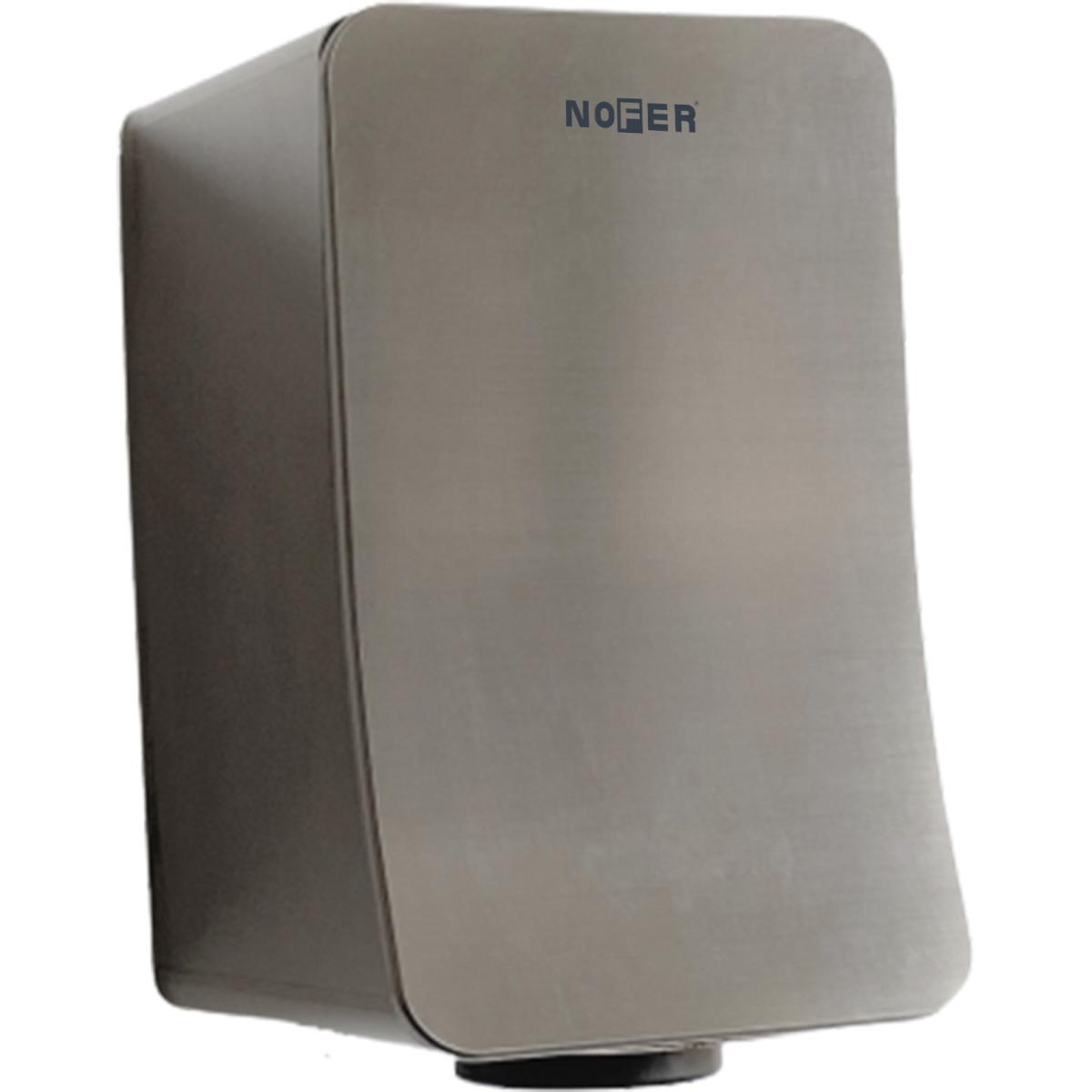 изображение Сушилка для рук NOFER FUSION автоматическая 800 W нержавеющая сталь 01875.S от Магия Воды