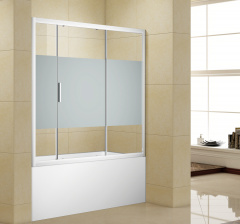 изображение Шторка для ванны Aquanet Practic AE10-B-150H150U-CP прозрачное стекло от Магия Воды