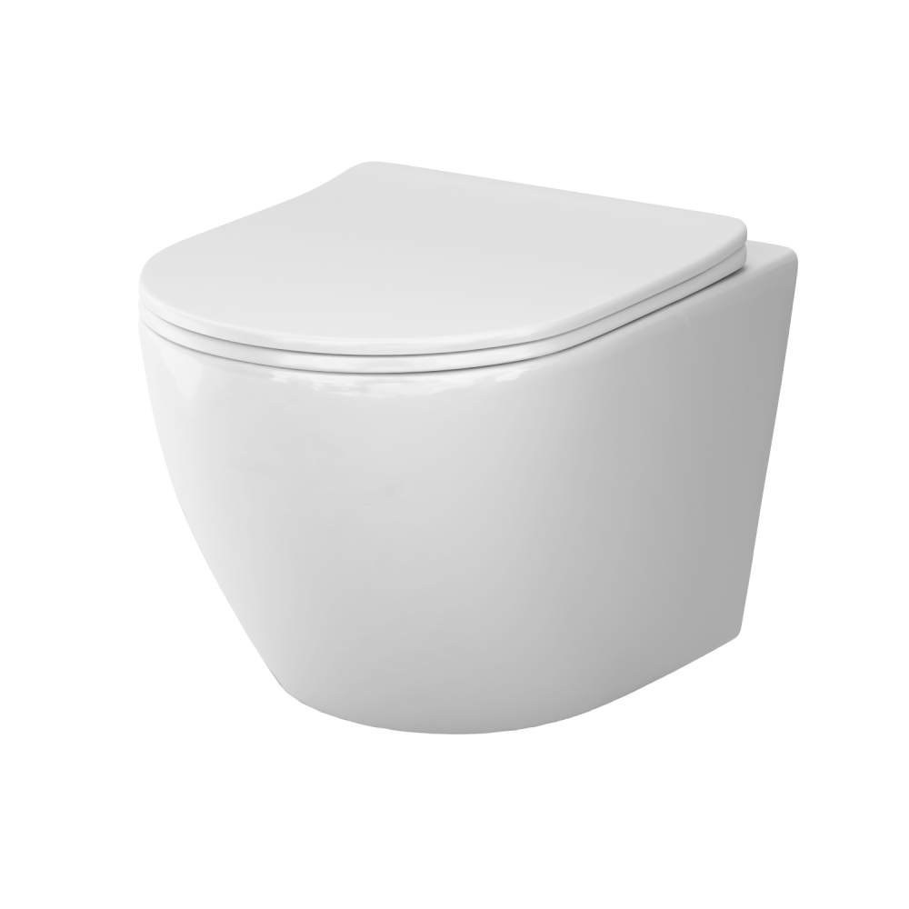 изображение Унитаз подвесной AM.PM C801900SC AquaSpin с сиденьем микролифт от Магия Воды