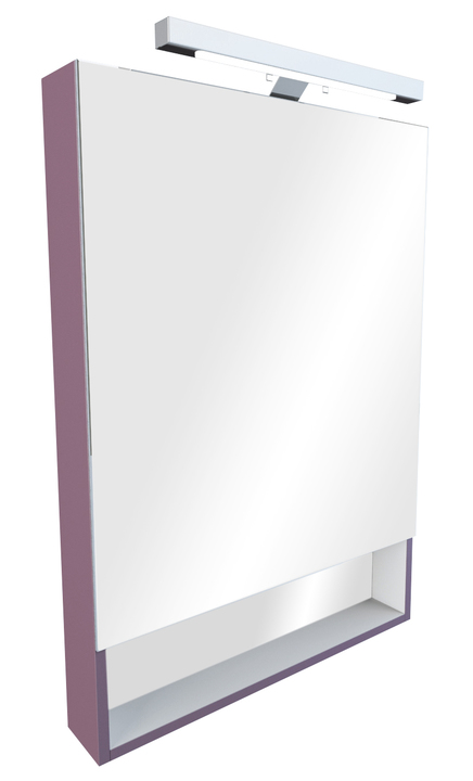 изображение Зеркальный шкаф Roca The Gap 80 фиолетовый ZRU9302753 от Магия Воды