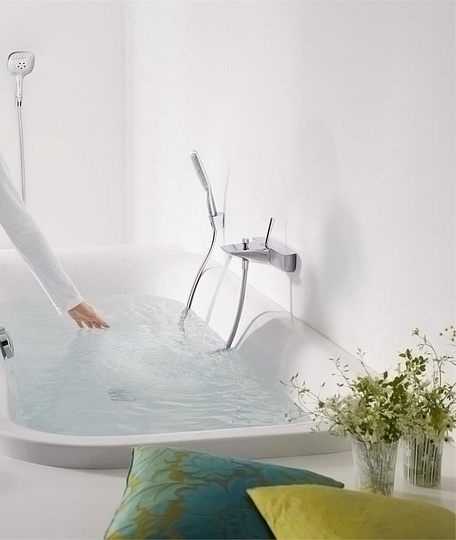 изображение Смеситель Hansgrohe PuraVida 15472000 для ванны с душем от Магия Воды