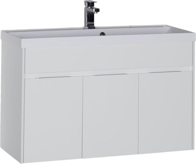 изображение Тумба с раковиной Aquanet Латина 00212837 100 см от Магия Воды