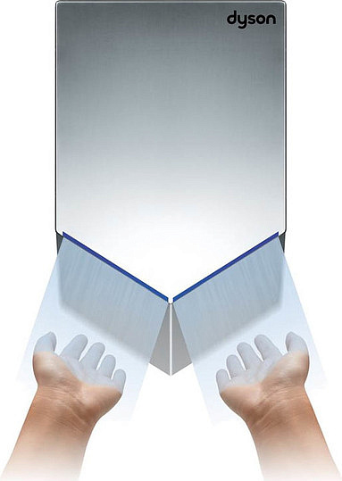 изображение Сушилка для рук Dyson Airblade HU02 (никелированная) от Магия Воды