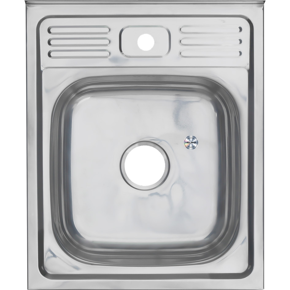 изображение Кухонная мойка из стали Melana 5060 013 t (*15) прямоугольная 50 см от Магия Воды
