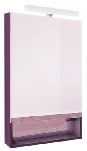 изображение Зеркальный шкаф Roca The Gap 60 фиолетовый ZRU9302751 от Магия Воды