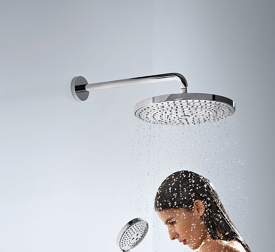изображение Верхний душ Hansgrohe Raindance Select 2jet хром 26466000 от Магия Воды