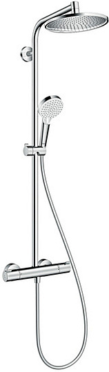 изображение Душевая система Hansgrohe Crometta S 240 1jet Showerpipe 27267000 от Магия Воды
