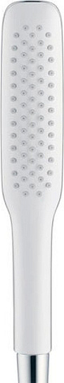 изображение Ручной душ Hansgrohe PuraVida 120 baton 1jet белый/хром 28558400 от Магия Воды