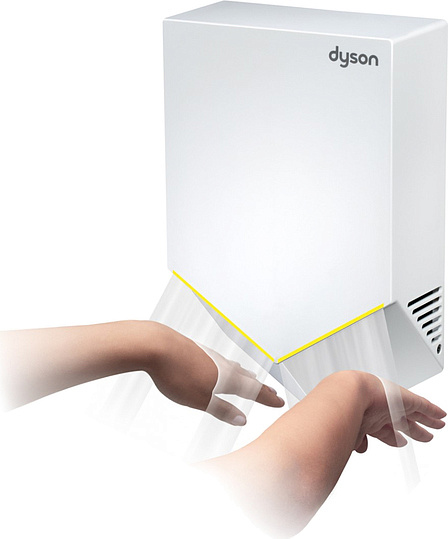 изображение Сушилка для рук Dyson Airblade HU02 (белая) от Магия Воды