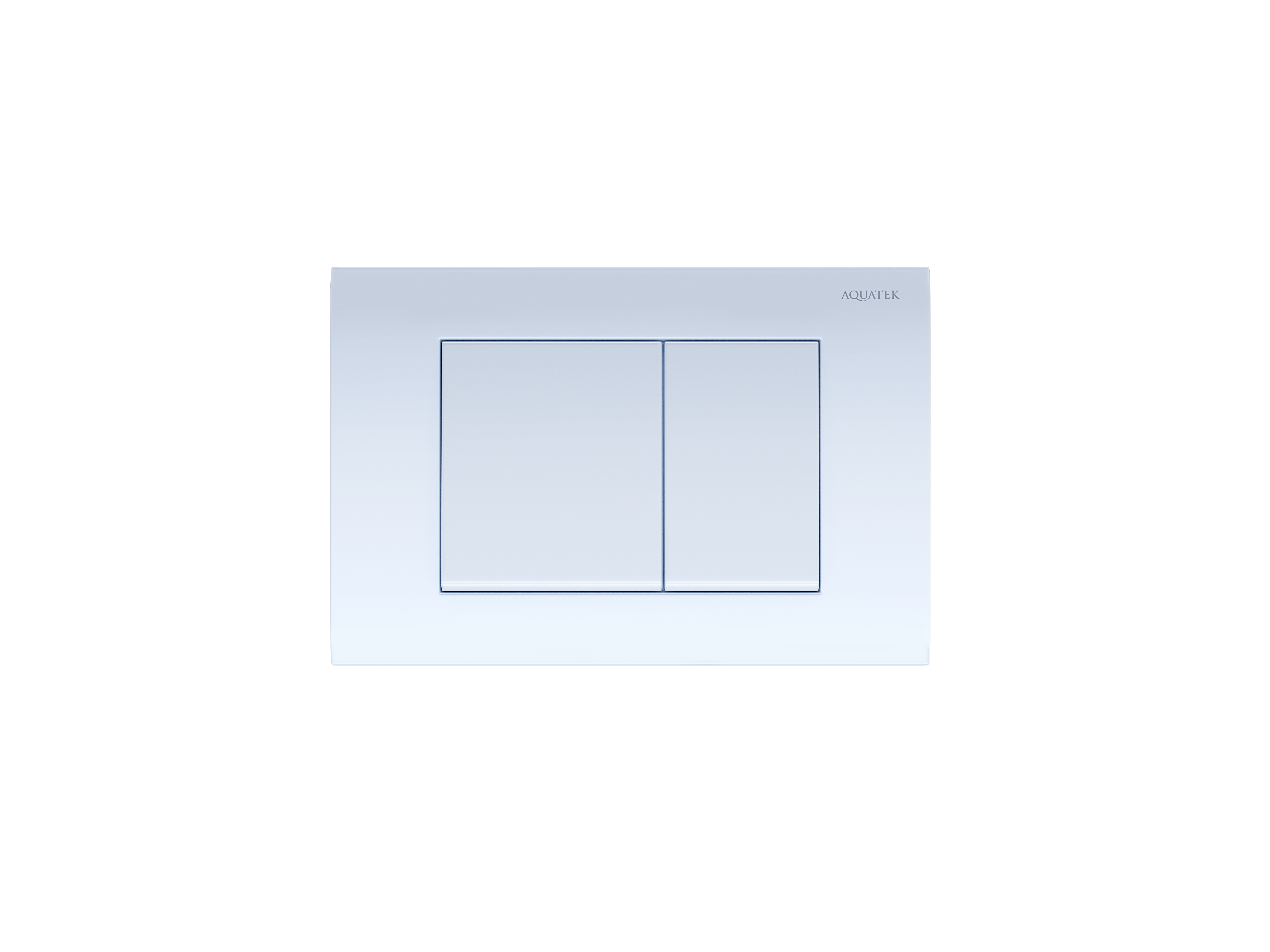 изображение KDI-0000009 (001A) Панель смыва Белая (клавиши квадрат) от Магия Воды