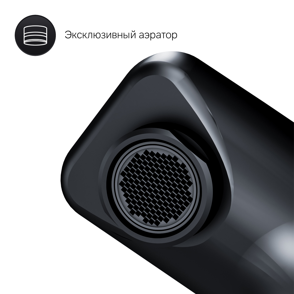 изображение Смеситель для ванны и душа AM.PM X-Joy F85A10522 нажимной TouchReel черный от Магия Воды