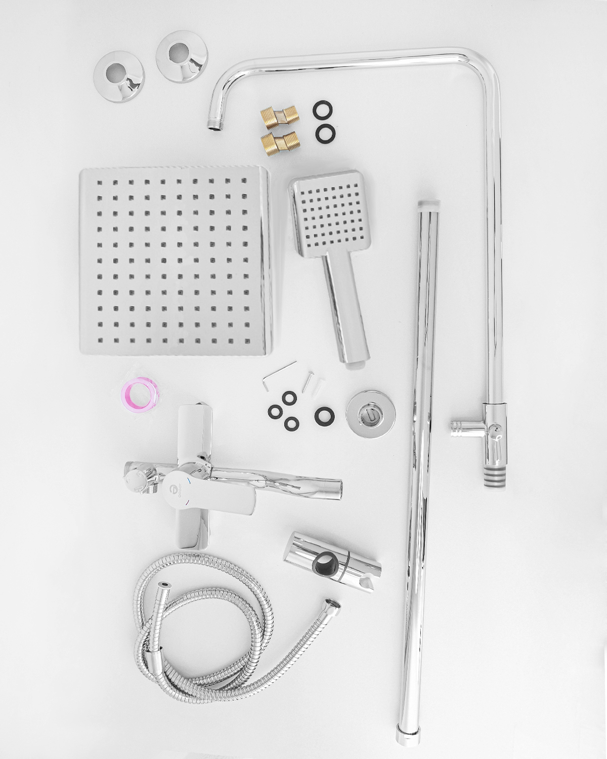 изображение Душевая система Agger Merry A1394400 смеситель с изливом хром от Магия Воды