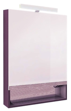 изображение Зеркальный шкаф Roca The Gap 70 фиолетовый ZRU9302752 от Магия Воды