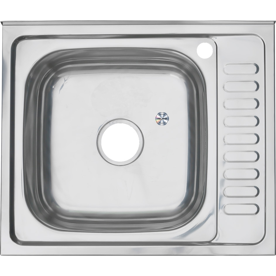 изображение Кухонная мойка из стали Melana 6050 L 178t L (*10) прямоугольная 60 см от Магия Воды