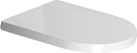 изображение Крышка-сиденье Duravit ME by Starck 0020090000 с микролифтом, петли хром от Магия Воды